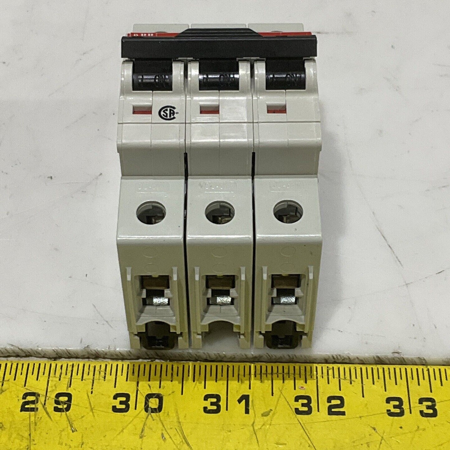 ABB S203U-K30 MINI CIRCUIT BREAKER 3P 30A U3S