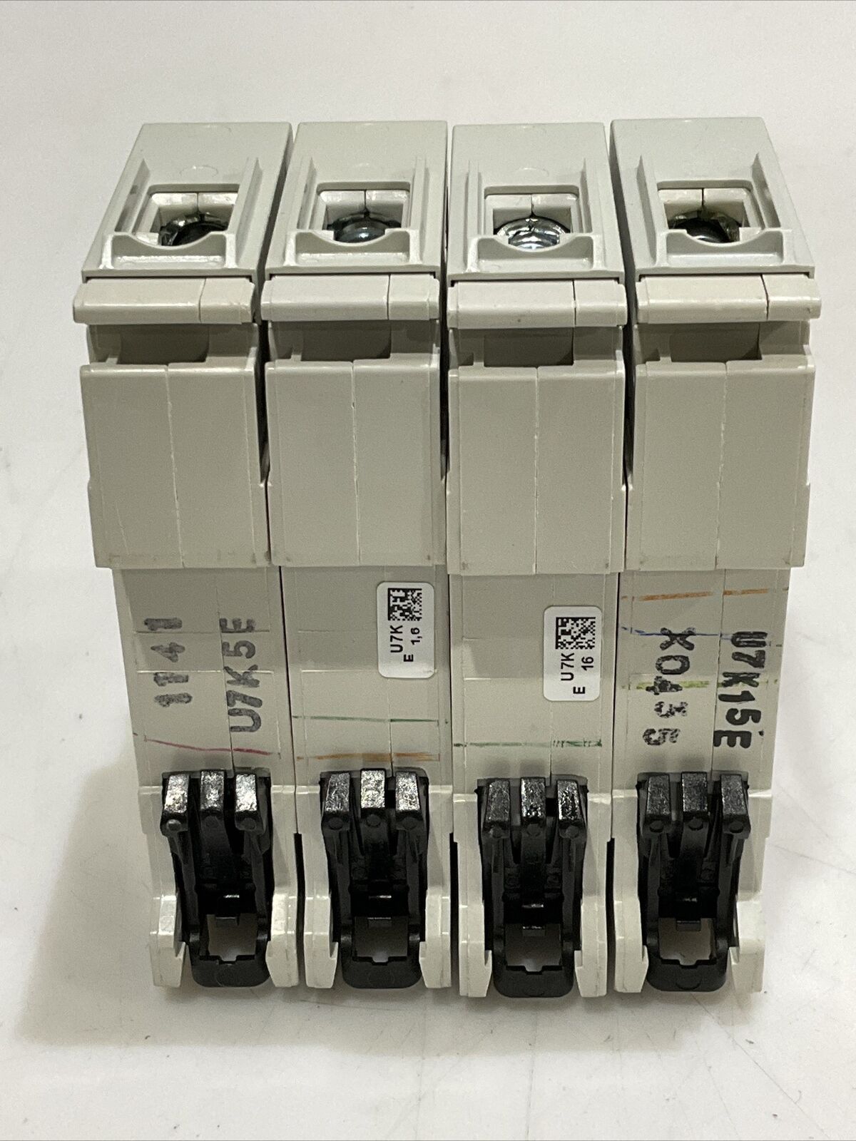 ABB S201U-K1,6 S201U-K15 S201U-K6 S201U-K5A LOT OF MINI CIRCUIT BREAKERS U3S