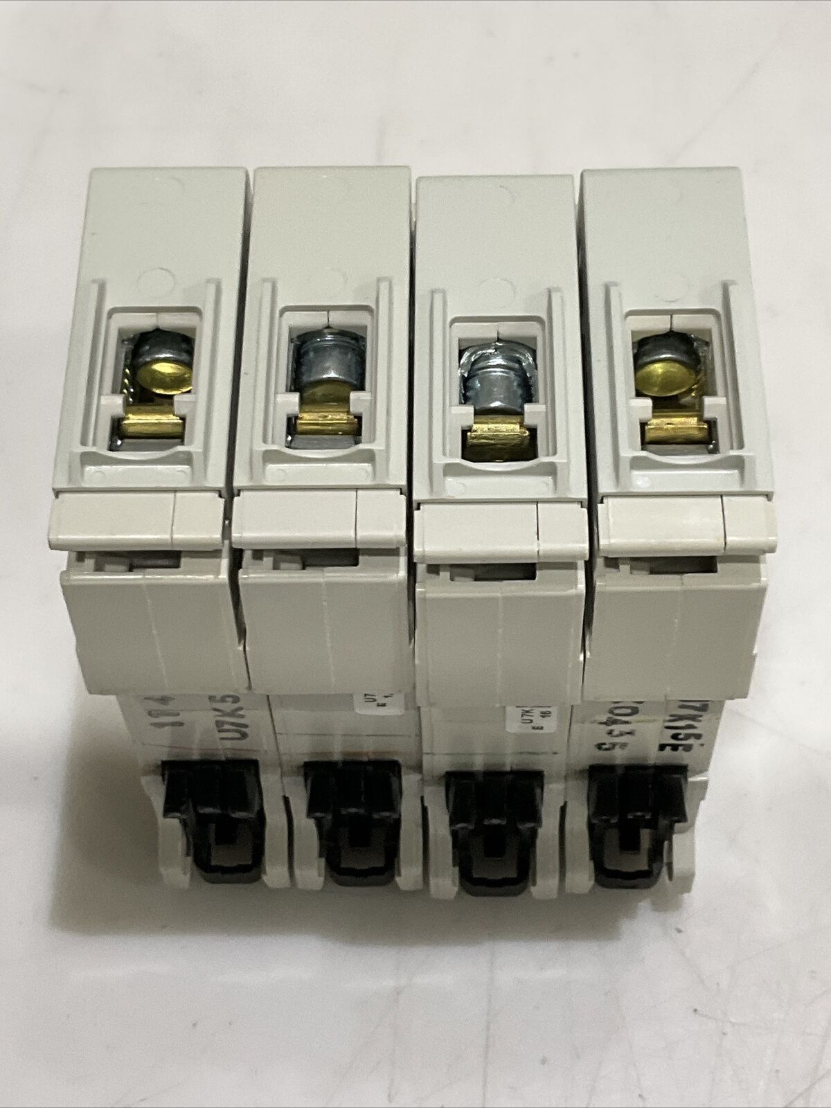 ABB S201U-K1,6 S201U-K15 S201U-K6 S201U-K5A LOT OF MINI CIRCUIT BREAKERS U3S