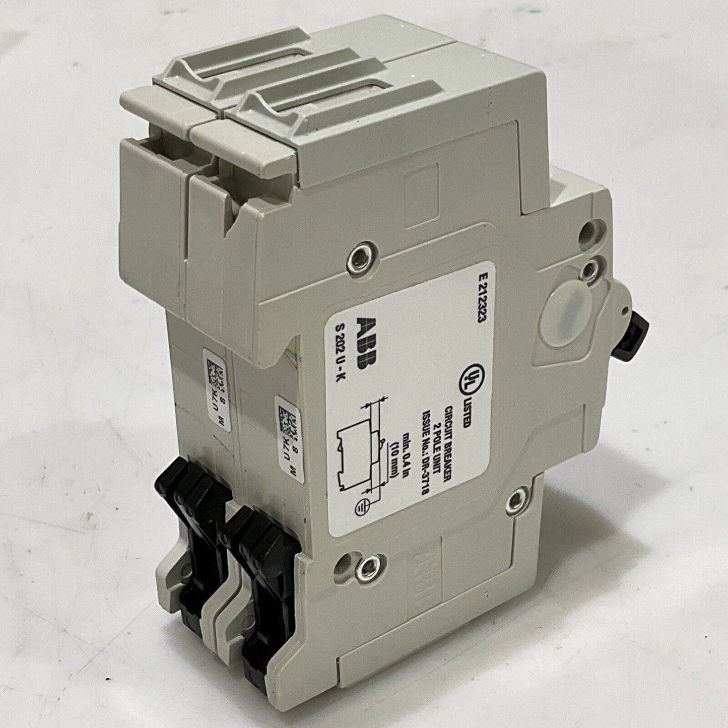 ABB S202U-K8 CIRCUIT BREAKER 240V 50/60HZ U3S