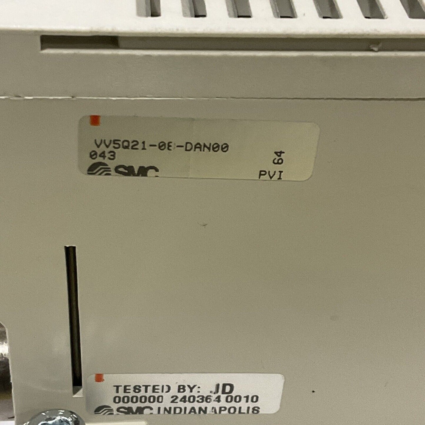 SMC VV5Q21-08-DAN00043 8 STATION MANIFOLD U3S