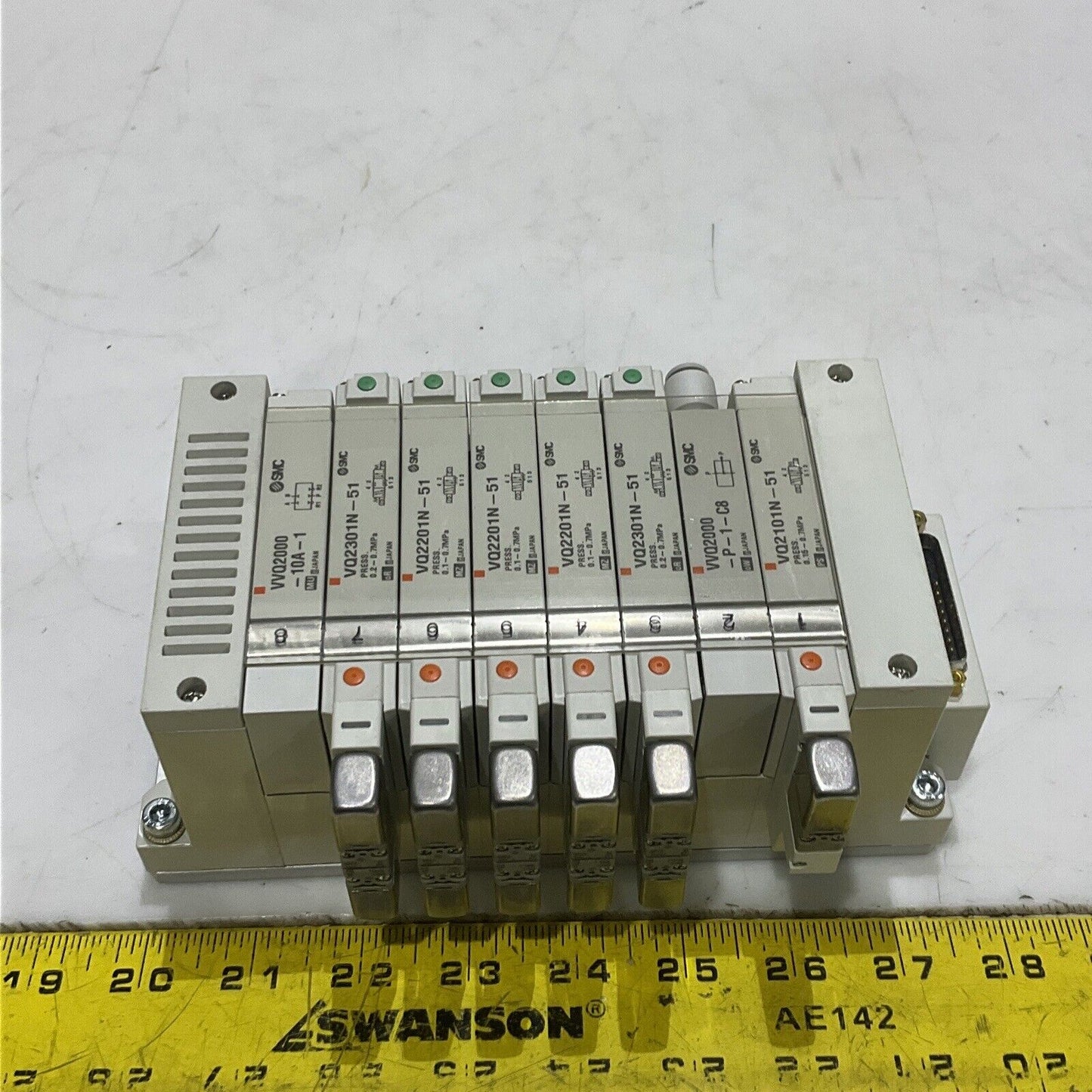 SMC VV5Q21-08-DAN00043 8 STATION MANIFOLD U3S