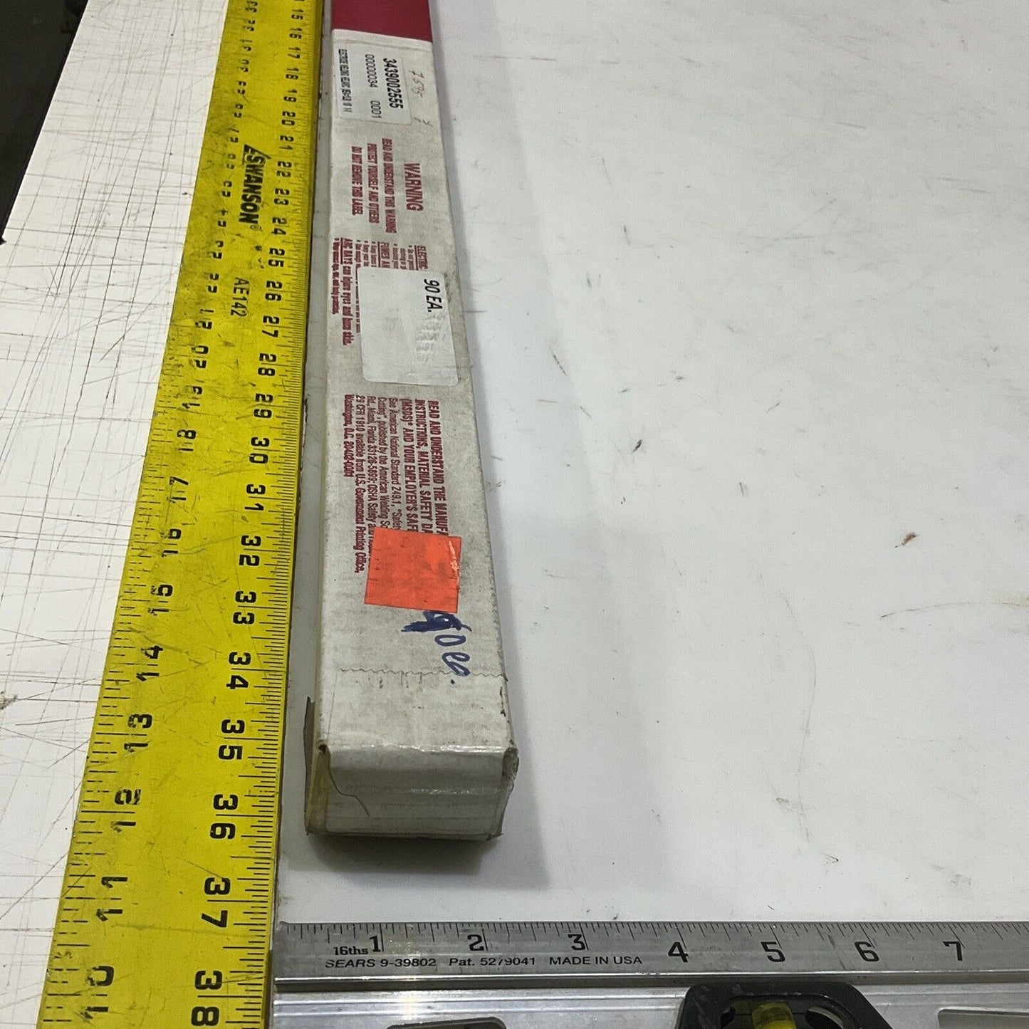 HQA 80S-B2 WELDING ELECTRODES 81785 1/8 AWS SFA 5.28-79 10 LB 90 EA 373