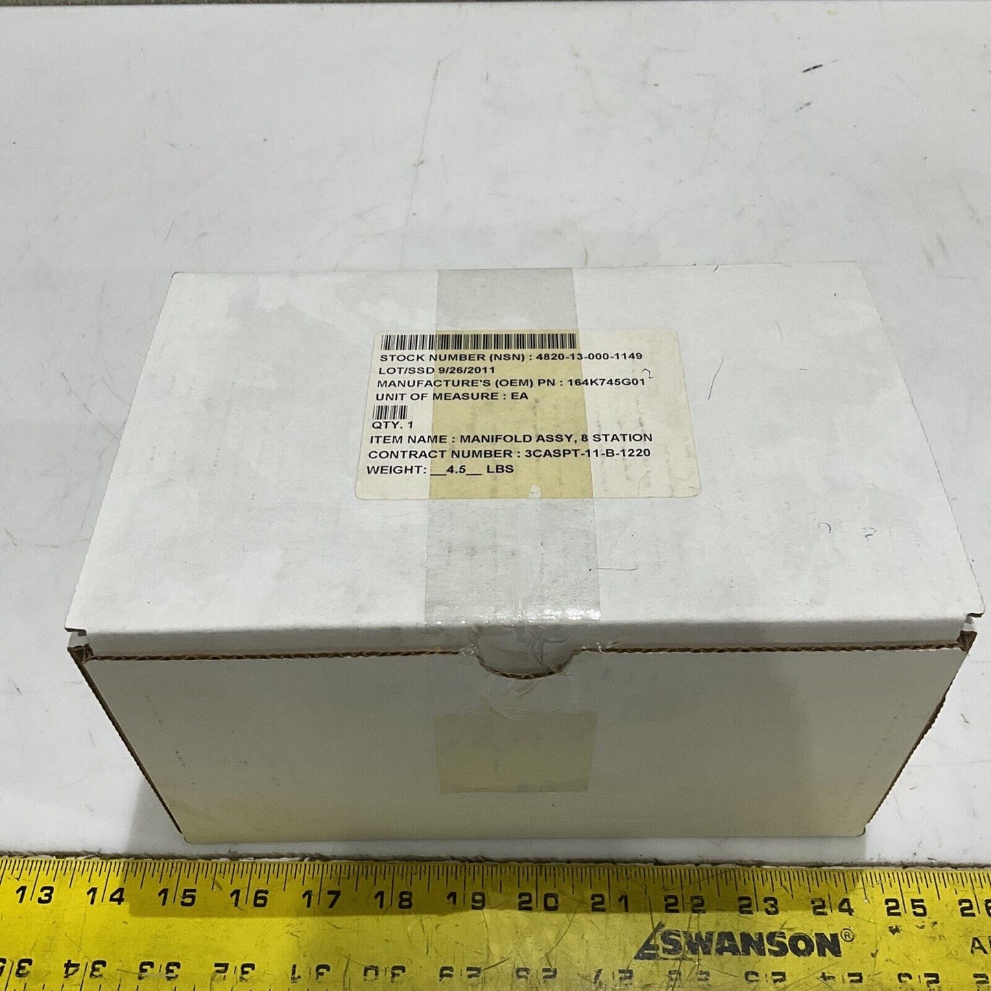SMC VV5Q21-08-DAN00043 8 STATION MANIFOLD U3S