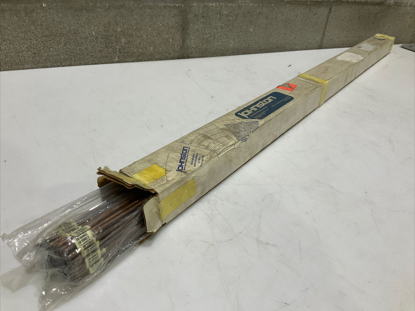 JOHNSTON ER80S-B2 JS90SB21836 HELIARC WELDING ELECTRODE 1/8" DIA 10LB 373