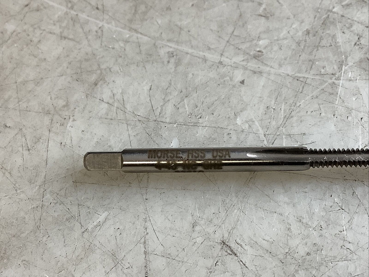 MORSE 33610 STRAIGHT FLUTE HAND TAP 4-40 H2 3FL 373 - QTY 12