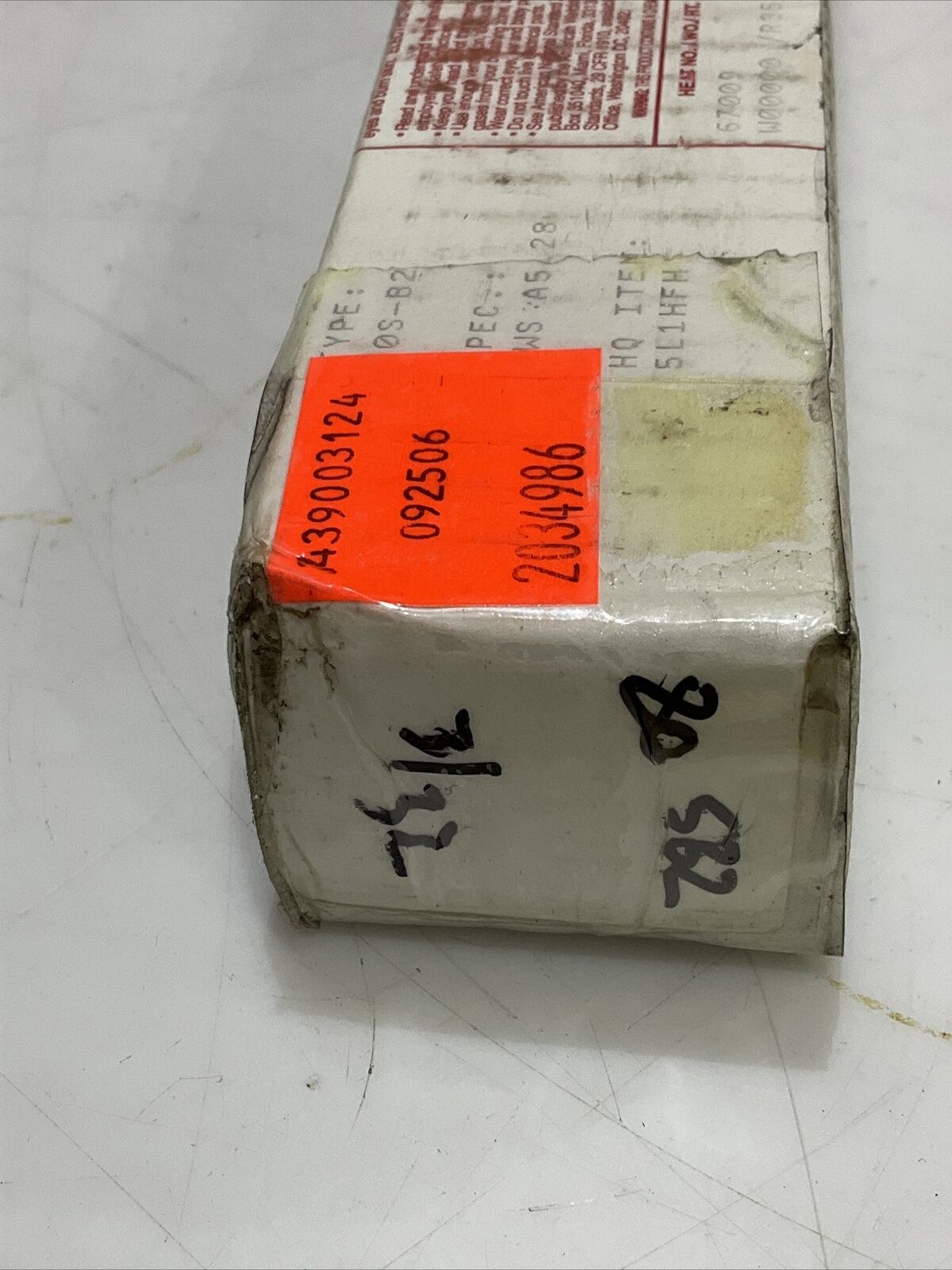 HQA 80S-B2 WELDING ELECTRODES 67009 W00000/R35969 3/32DIA 10LB 150EA 373