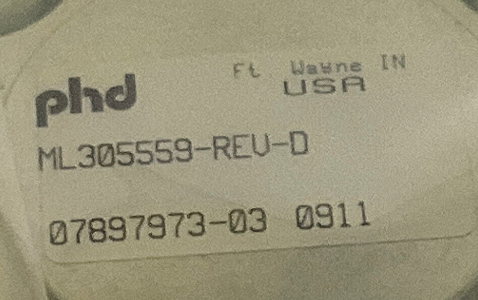 PHD ML305559-REV-D  GENERAL 174K129G01 PNEUMATIC LIFT ASSEMBLY U3S