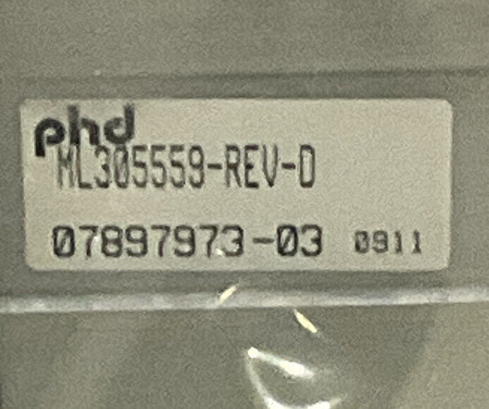 PHD ML305559-REV-D  GENERAL 174K129G01 PNEUMATIC LIFT ASSEMBLY U3S