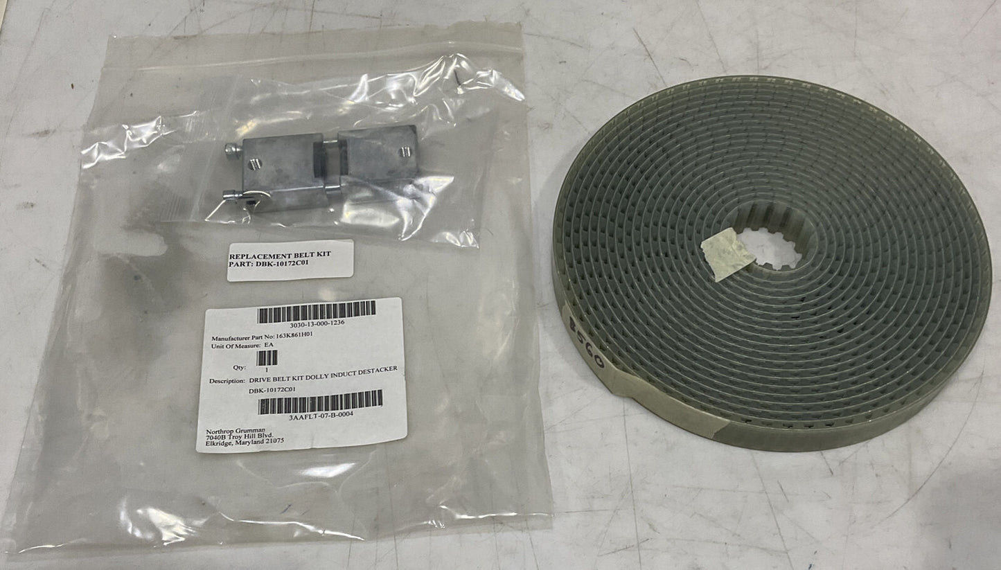 MACRON 163K861H01 DBK-10172C01 DRIVE BELT KIT DOLLY INDUCT DESTACKER U3S