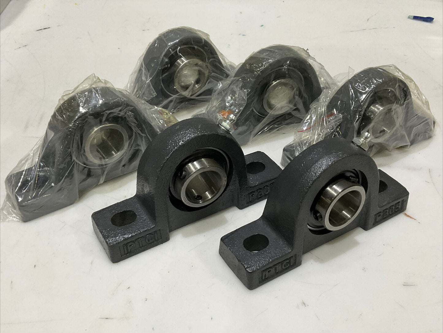 PEER IPTCI UCP205-25MMG PILLOW BLOCK BEARING P205  LOT OF 6 U3S