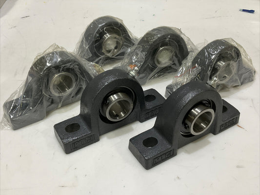 PEER IPTCI UCP205-25MMG PILLOW BLOCK BEARING P205  LOT OF 6 U3S