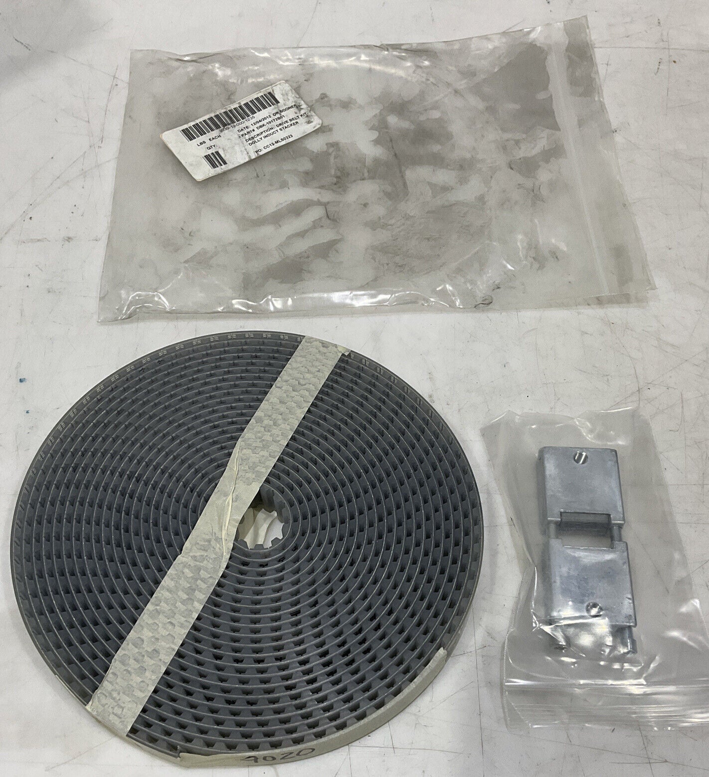 MACRON DYNAMICS DBK-10172B01 1” DRIVE BELT KIT U3S