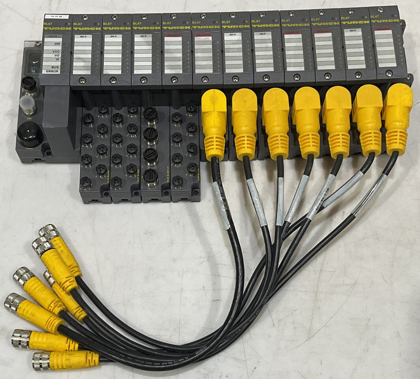 TURCK BL67 ETHERNET GATEWAY BASE AND MODULES U3S