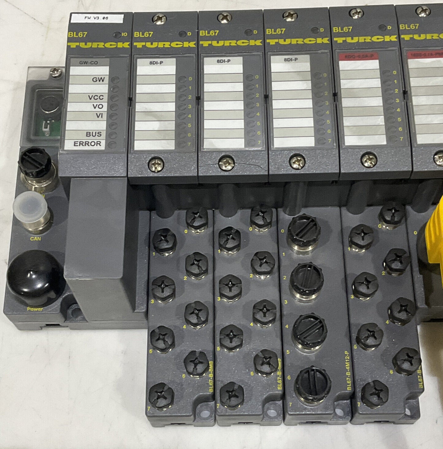 TURCK BL67 ETHERNET GATEWAY BASE AND MODULES U3S