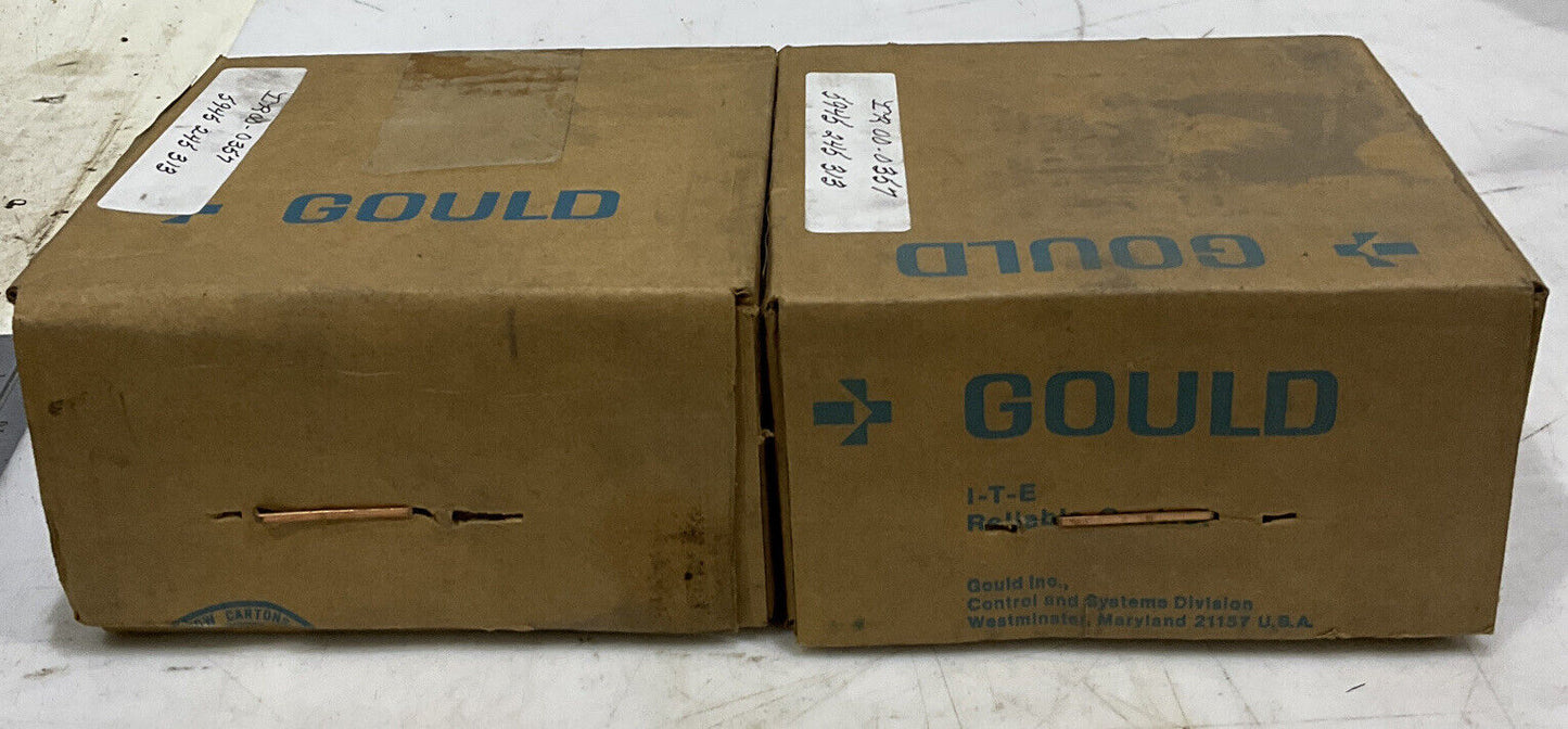 GOULD E20E0L2K1 I-T-E OVERLOAD RELAY KIT LOT OF 2 373