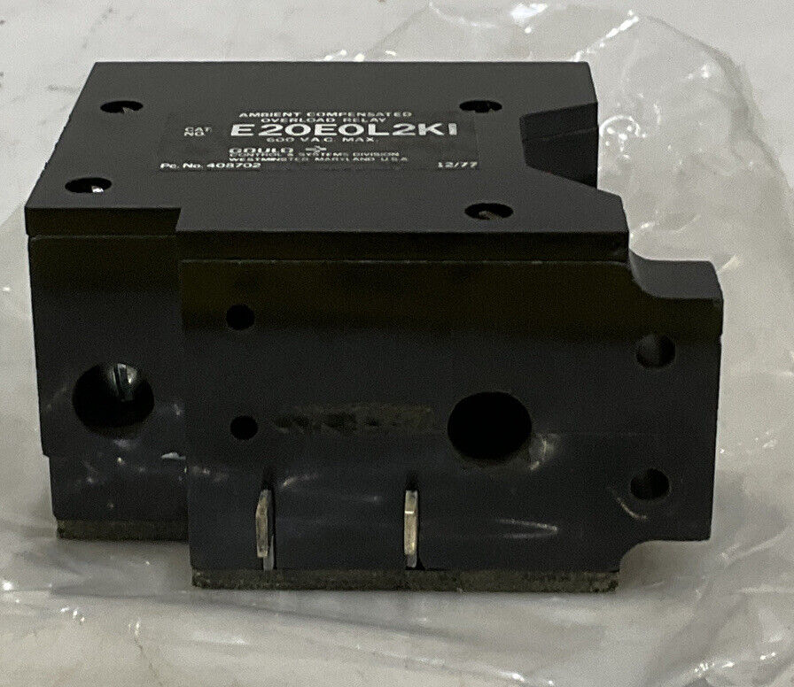GOULD E20E0L2K1 I-T-E OVERLOAD RELAY KIT LOT OF 2 373