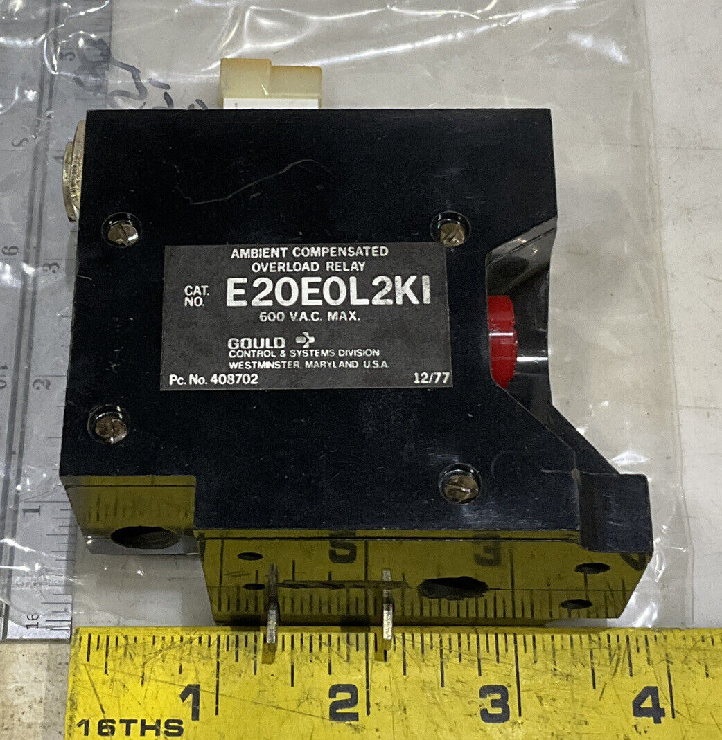 GOULD E20E0L2K1 I-T-E OVERLOAD RELAY KIT LOT OF 2 373