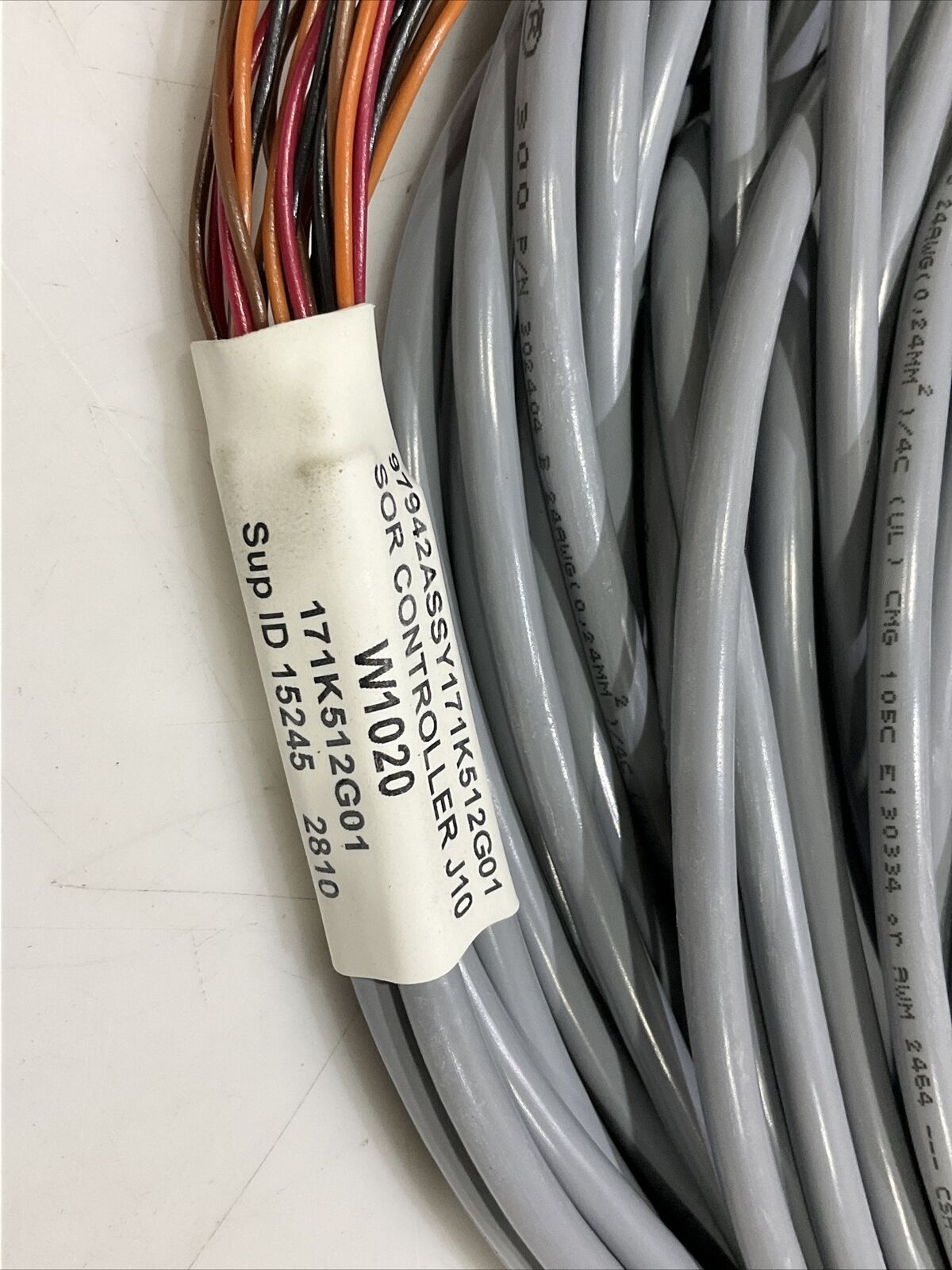 UNITRONIC W1020 CABLE ASSEMBLY SOR CONTROLLER UPPER PATD 1 J3 U3S