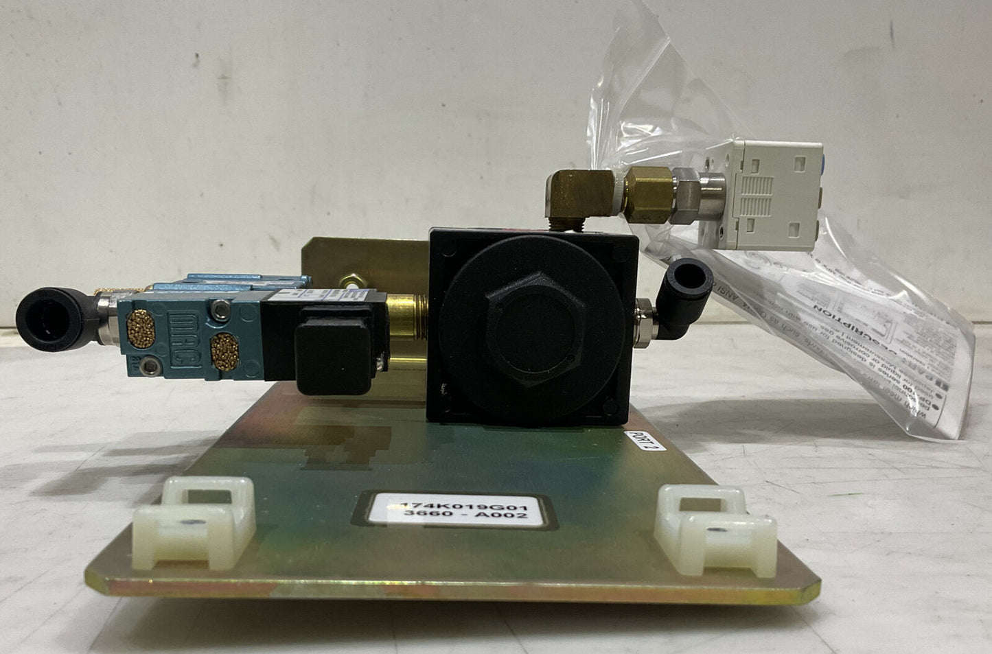 GENERAL SUNX DP-100 174K019G01 INJECTOR NOZZLE PNEUMATIC ASSEMBLY U3S