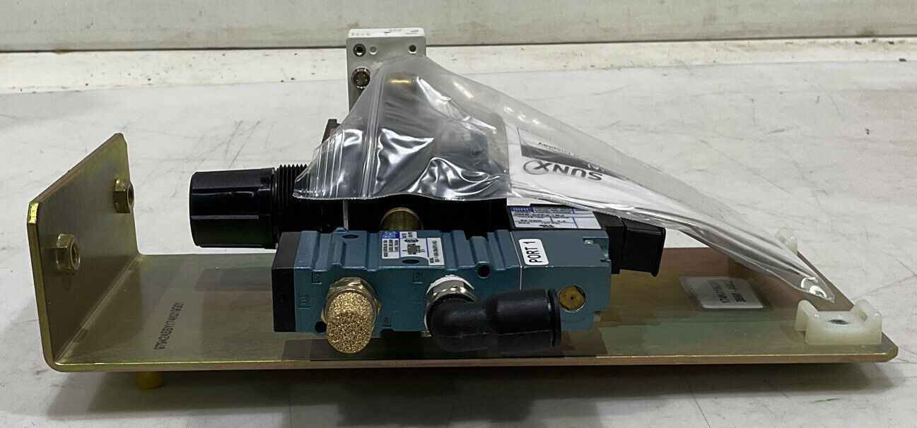 GENERAL SUNX DP-100 174K019G01 INJECTOR NOZZLE PNEUMATIC ASSEMBLY U3S