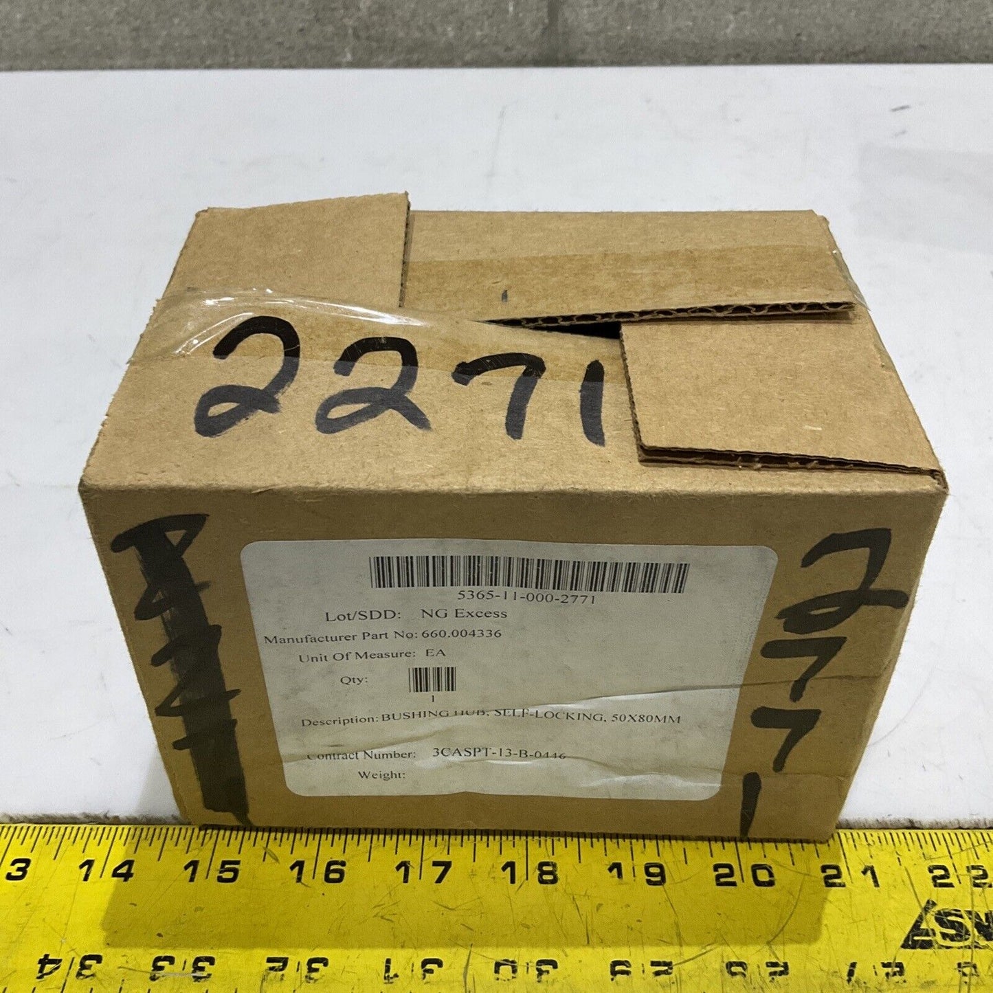 SIEMENS 660.004336 7005-050 ECOLOC SELF LOCKING BUSHING HUB 50X80MM U3S