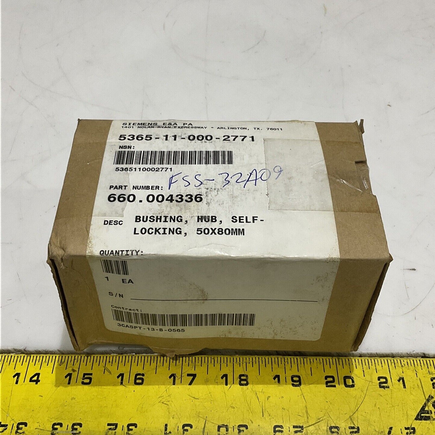 SIEMENS 660.004336 7005-050  SELF LOCKING BUSHING HUB 50X80MM U3S