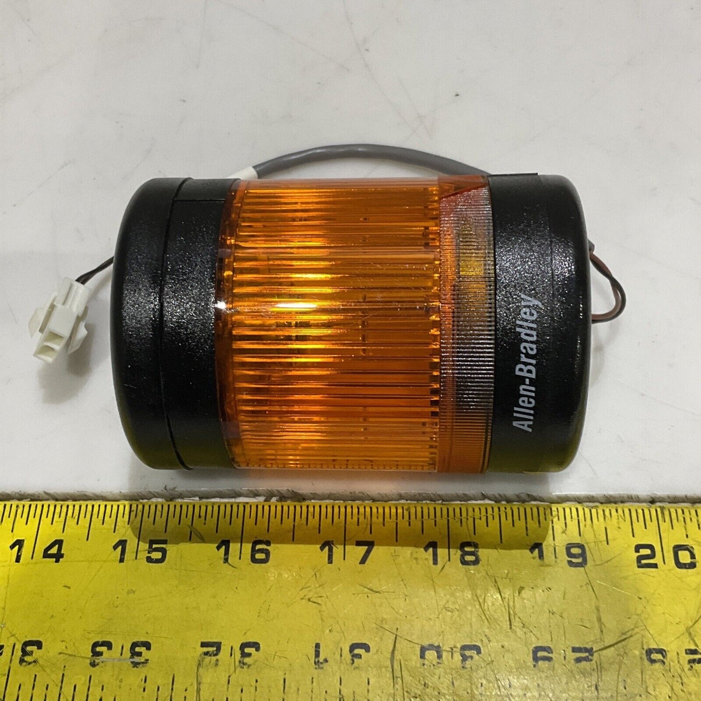 AB 855T- BSBPG16 97942ASSY171K560G01 AMBER LIGHT STACK WITH BASE TERMINAL U3S