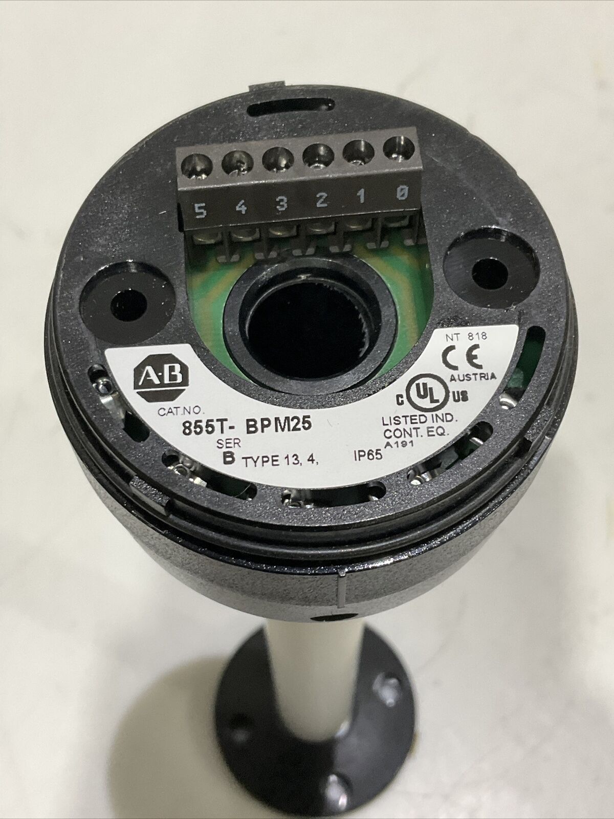 AB 855T-BPM25 BASE MOUNTING ON ROD SERIES B U3S