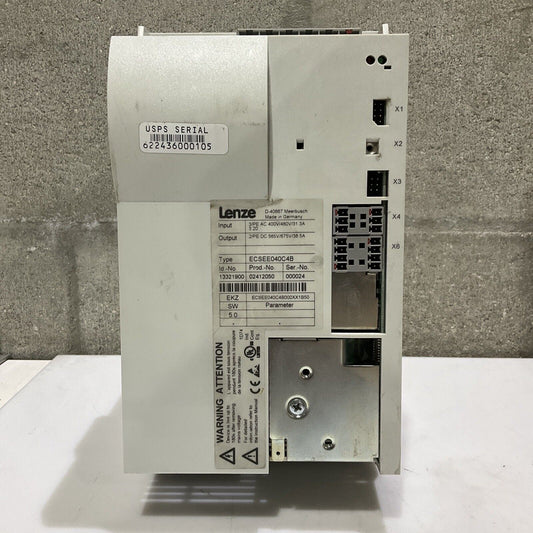 LENZE ECSEE040C48 POWER SUPPLY MODULE U3S