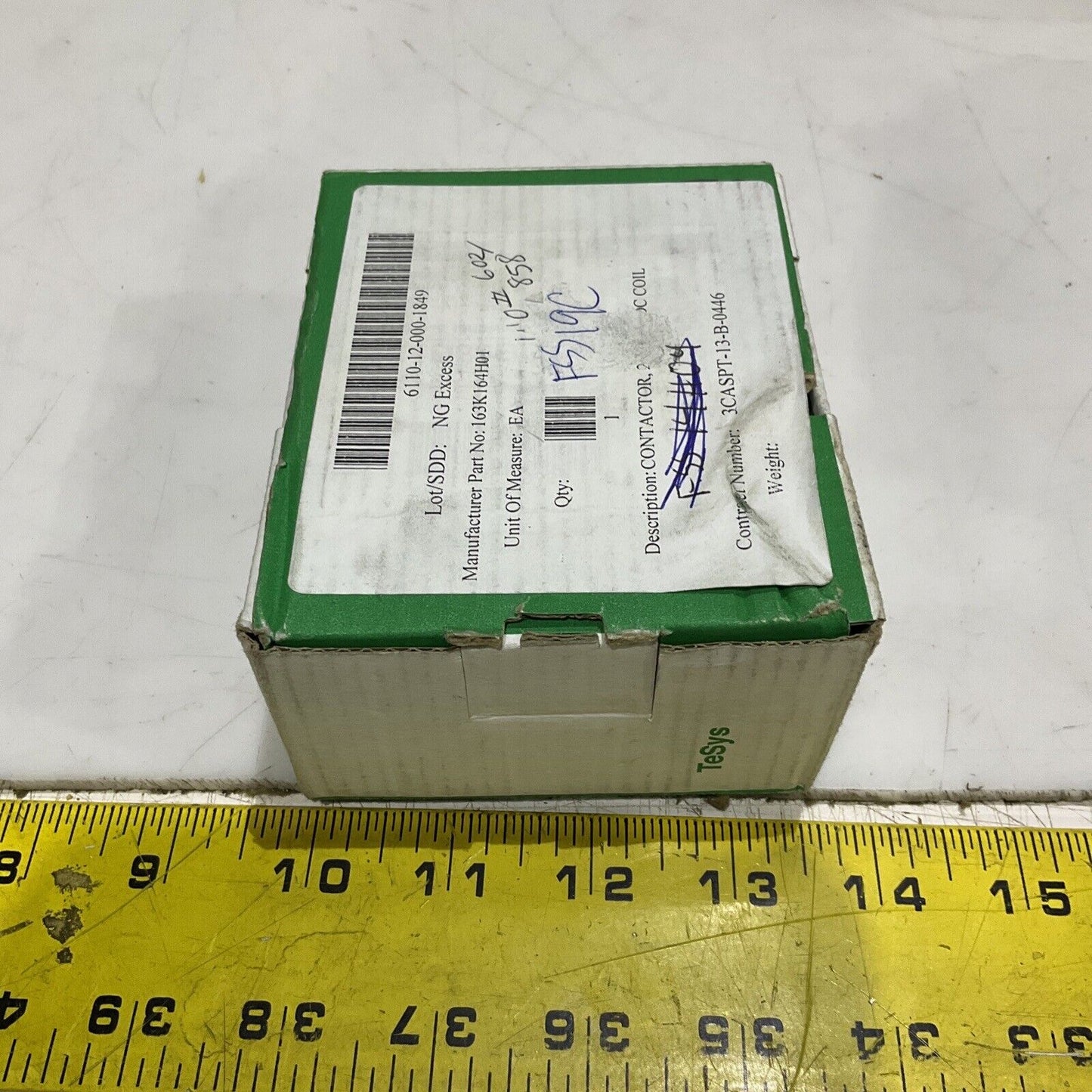 SCHNEIDER ELECTRIC LC1D25 LAD4TBDL CONTACTOR 24V U3S