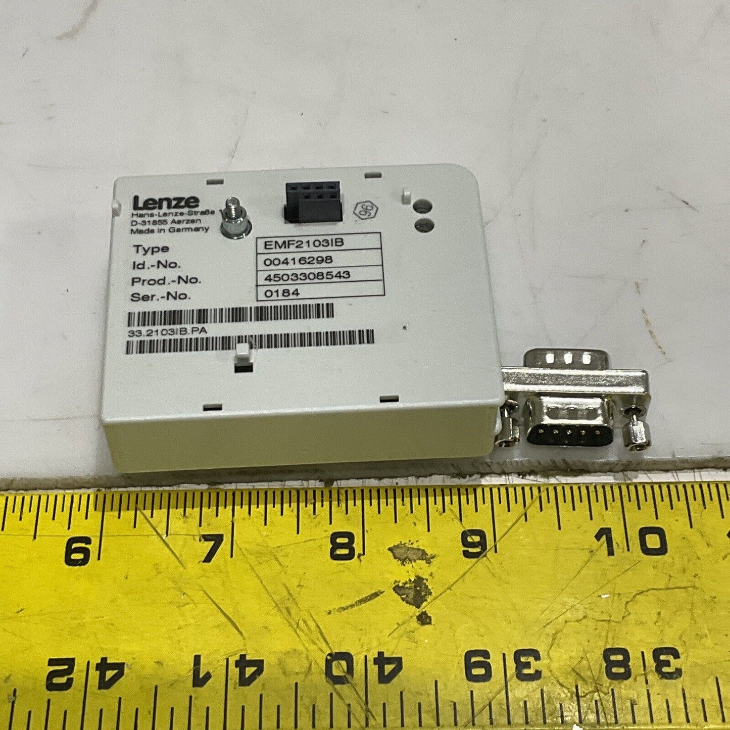 LENZE EMF 2103IB FP INTERFACE COMMUNICATION MODULE U3S