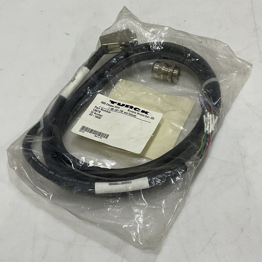 TURCK 13078 U2-16482 RESOLVER CABLE ASSEMBLY W4005 U3S
