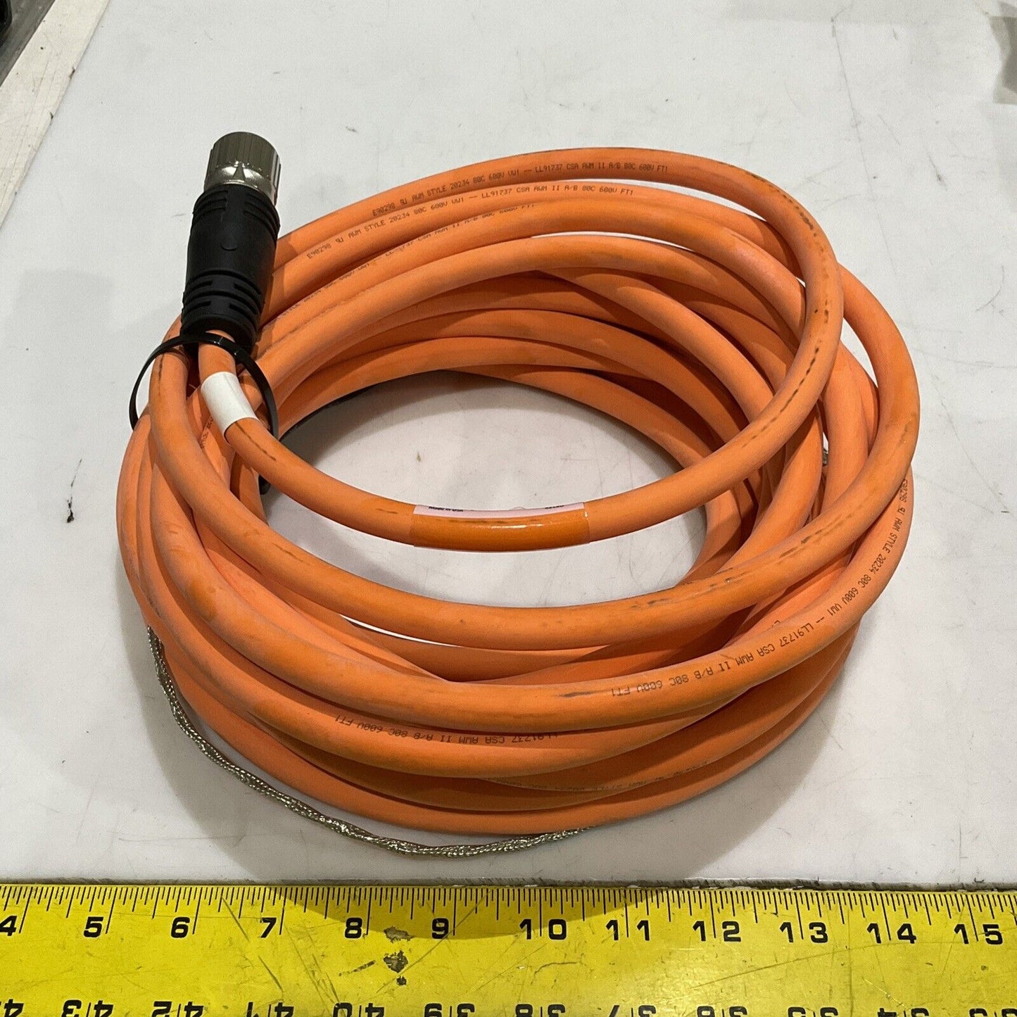 TURCK U-48678 GRPR MOTOR CABLE CKMS 626-1577-11/NG4 U3S