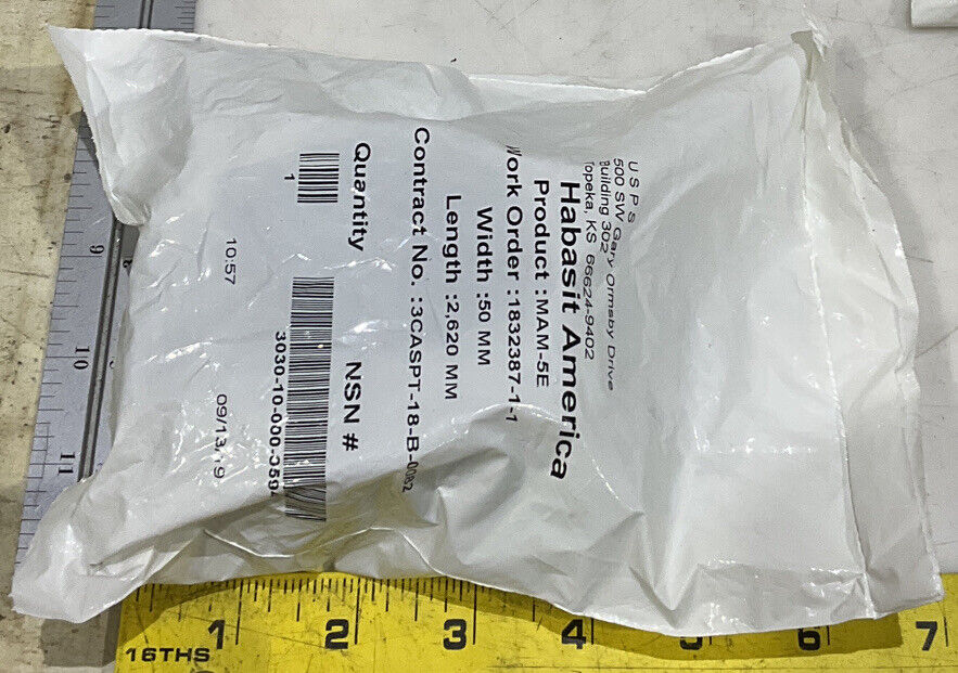 HABASIT AMERICA MAM-5E 50MM 2620MM BELT LOT OF 3 U3S