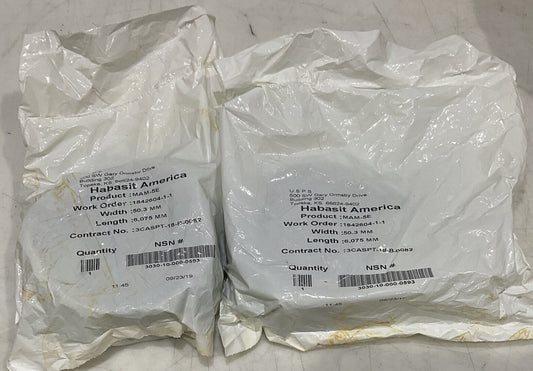 HABASIT AMERICA MAM-5E 50.3MM 6075MM BELT LOT OF 2 U3S