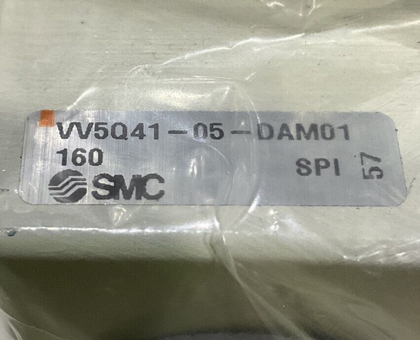 SMC VV5Q41-05-DAM01 VQ4301-5 MOUNTED MANIFOLD ASSEMBLY U3S