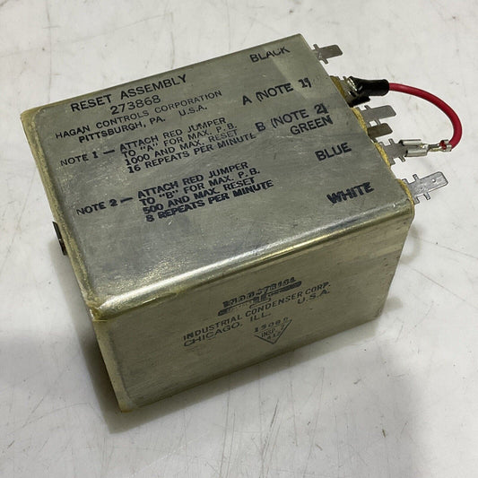 HOGAN CONTROLS 273868 RESET ASSEMBLY FOR VOLVO 373