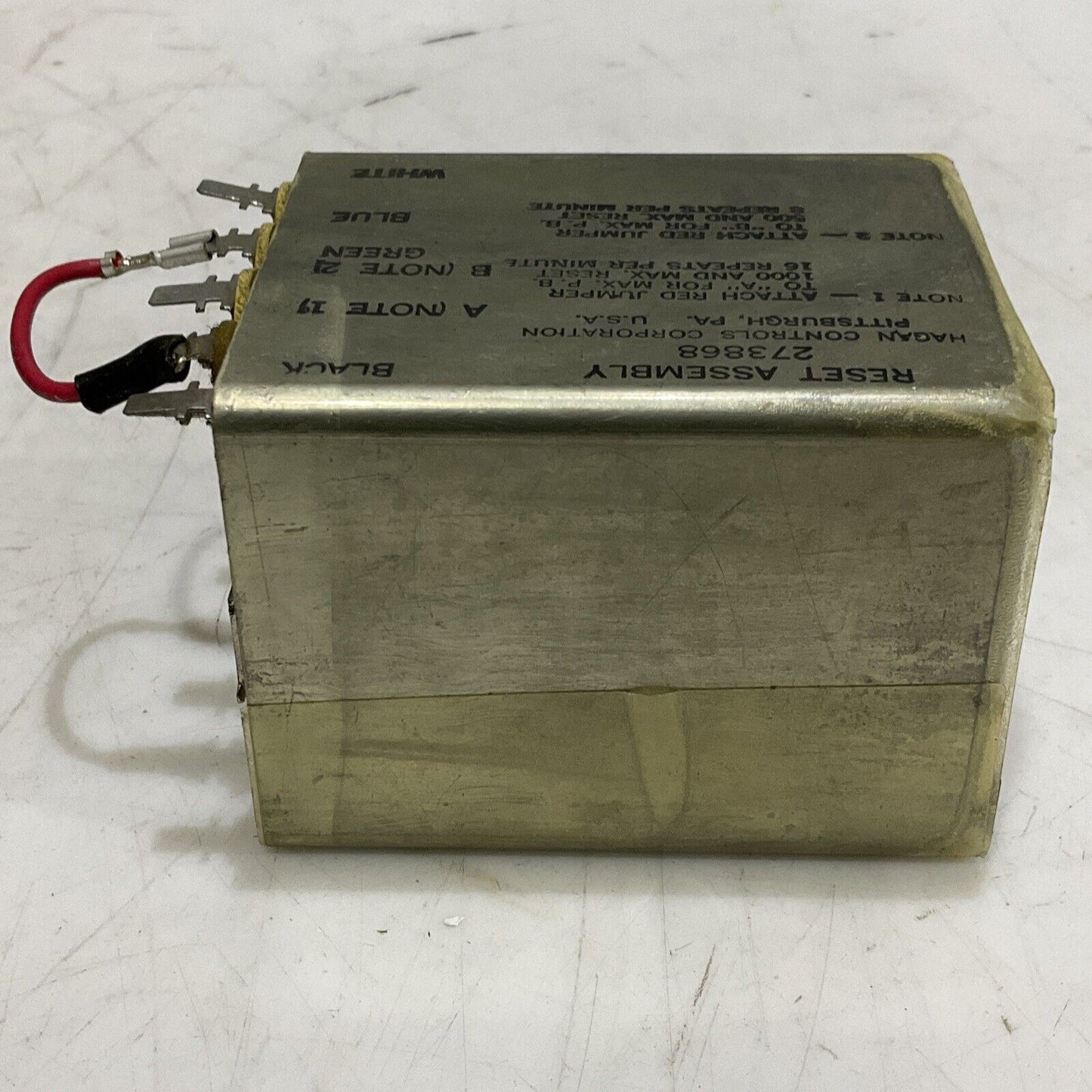 HOGAN CONTROLS 273868 RESET ASSEMBLY FOR VOLVO 373