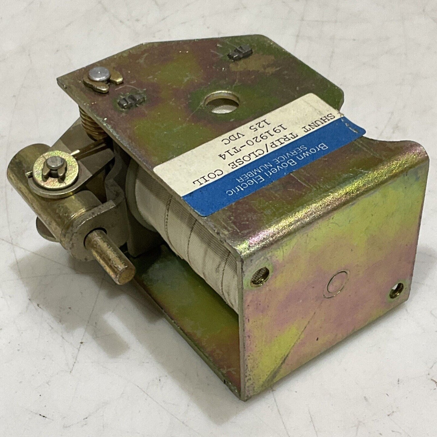 GOULD BROWN BOVERI ELECTRIC 19120-T14 CLOSE COIL SHUNT TRIP 125 VDC 373