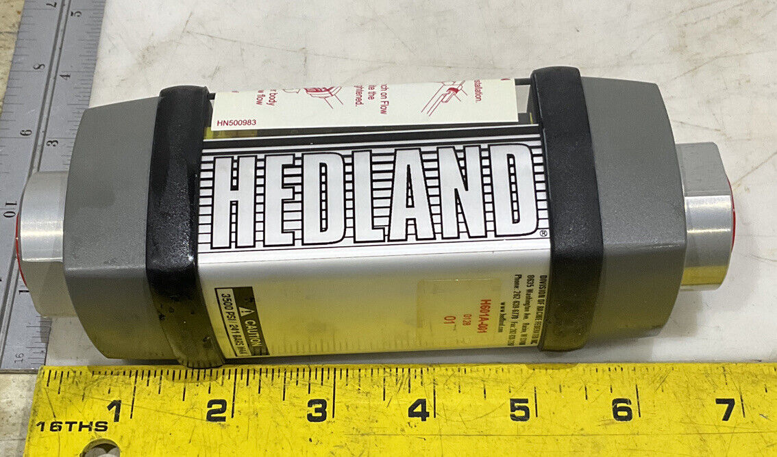 HEDLAND H601A-001 6348009 FLOW METER 373