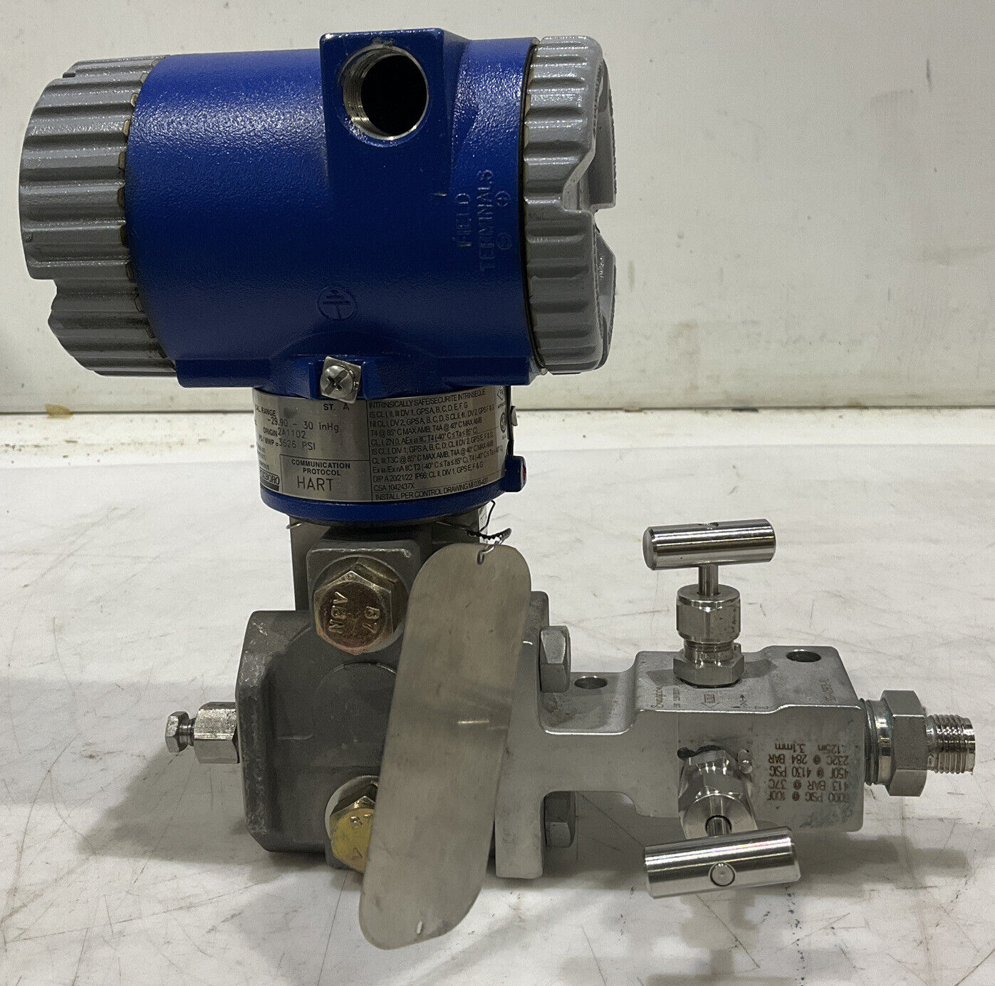 FOXBORO IGP20-T22C01F-L1T DIFFERENTIAL PRESSURE TRANSMITTER 373