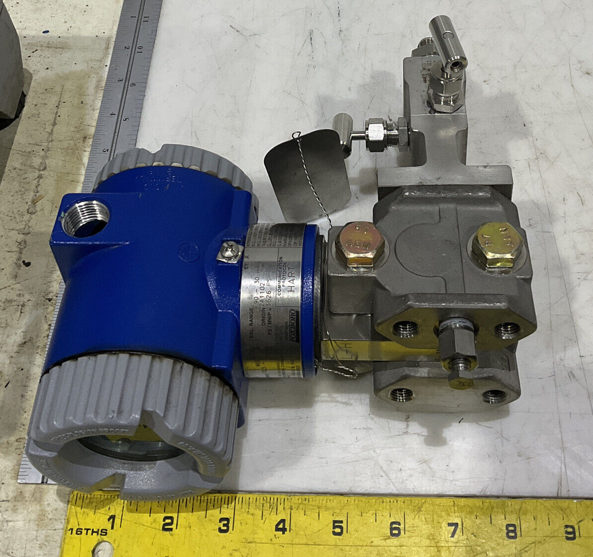 FOXBORO IGP20-T22C01F-L1T DIFFERENTIAL PRESSURE TRANSMITTER 373