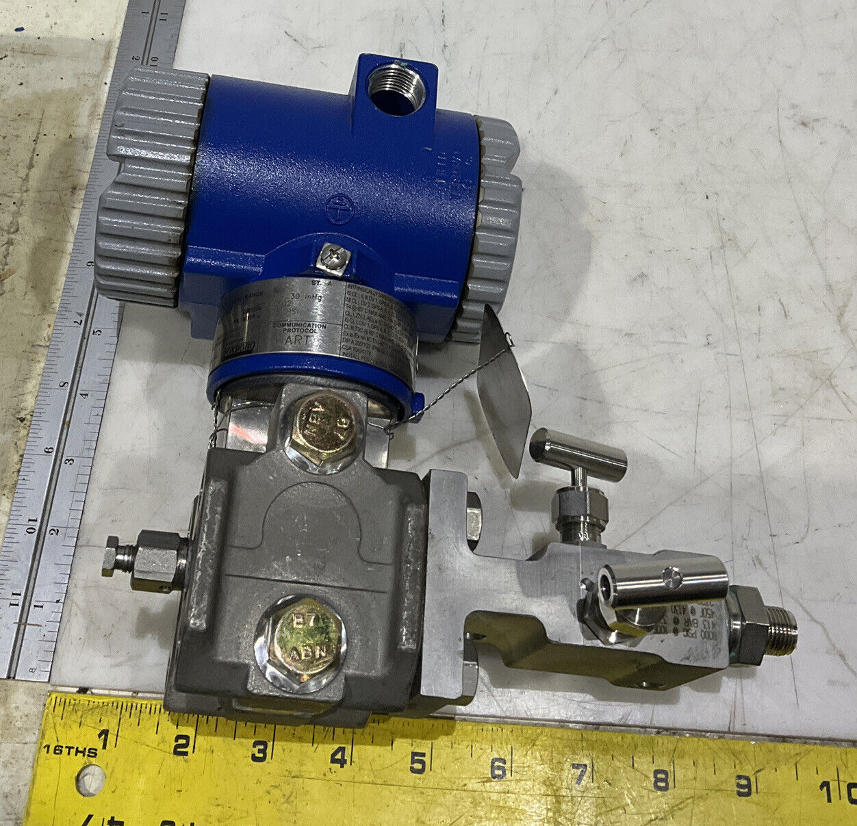 FOXBORO IGP20-T22C01F-L1T DIFFERENTIAL PRESSURE TRANSMITTER 373