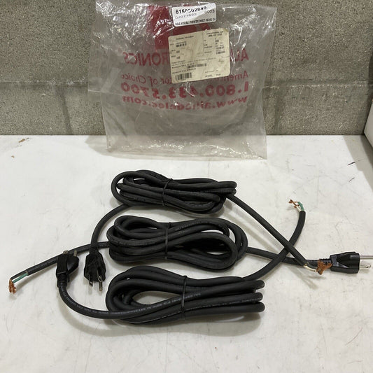 ALPHA WIRE 783 BK078 INTERCONNECT PWR CABLE ASSEMBLY LOT OF 3 373