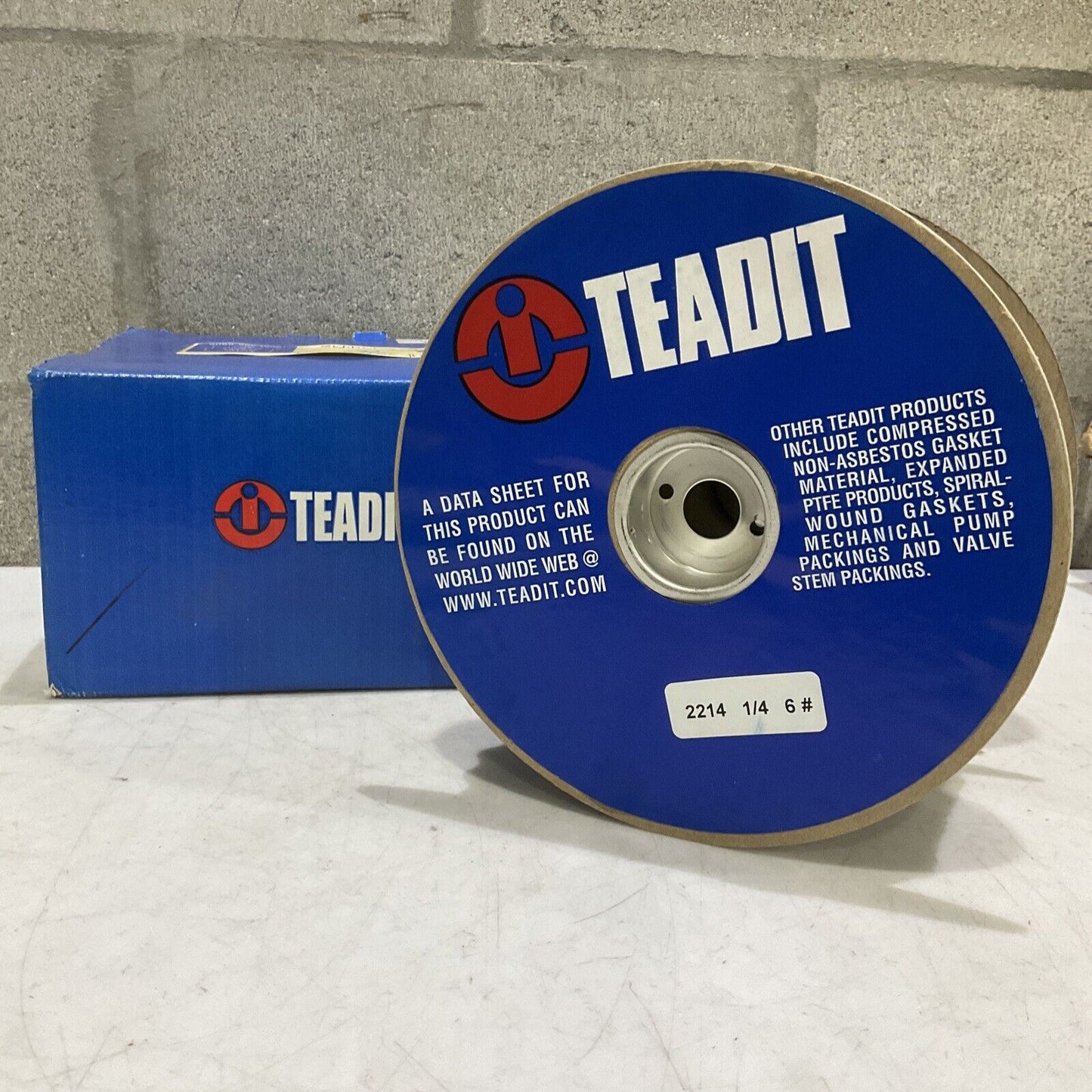 TEADIT 2214 BULK PACKING ROPE 6 LB 1/4” 373
