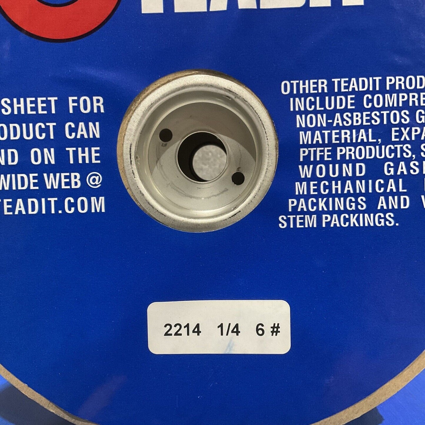 TEADIT 2214 BULK PACKING ROPE 6 LB 1/4” 373