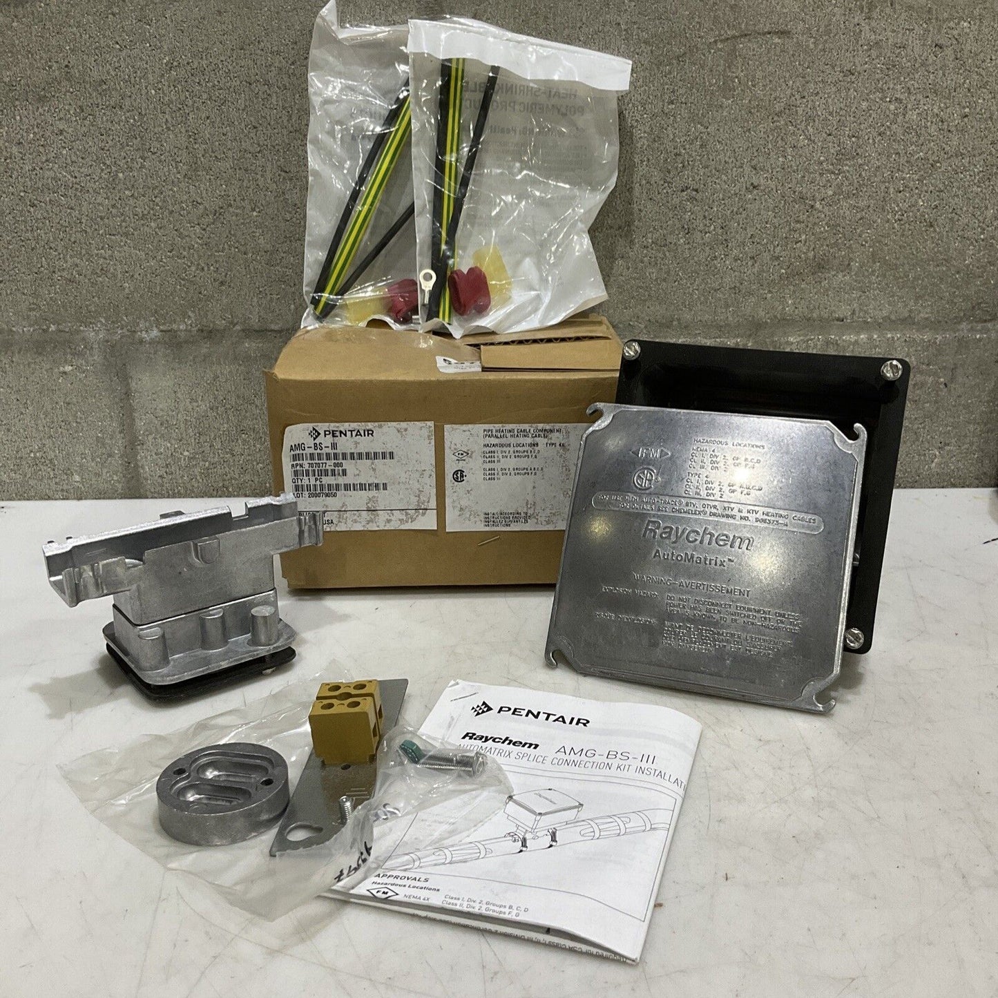 RAYCHEM AMG-BS-lll AUTOMATRIX SPLICE CONNECTION KIT 373
