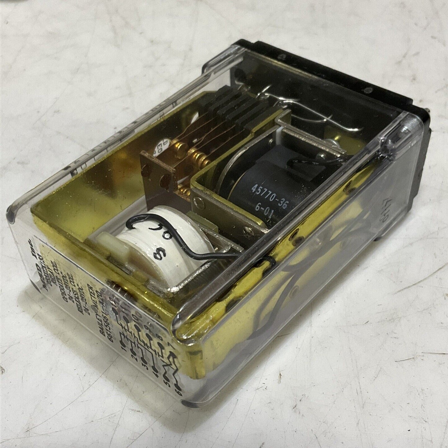 MSD B255XCX133 00213 RELAY OPERATE COIL 24-28V RELEASE COIL 24-28DC LOT OF 2 373