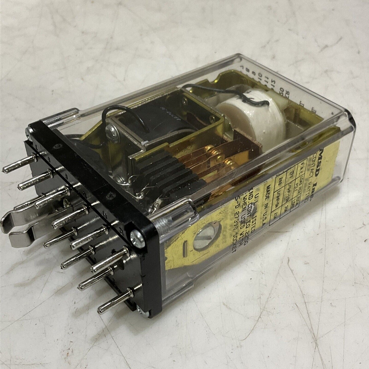 MSD B255XCX133 00213 RELAY OPERATE COIL 24-28V RELEASE COIL 24-28DC LOT OF 2 373